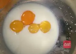 Blueberry chiffon cake.Recipe 4