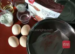 Illustration of how to make cat cake rolls 1