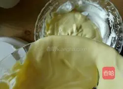 Zebra pattern chiffon cake recipe 11