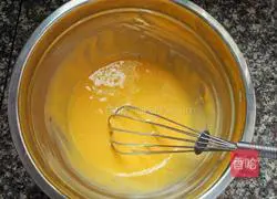 Patterned chiffon cake (six-inch) recipe illustration 6