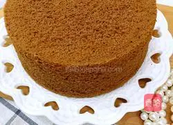 Cocoa Chiffon Cake Illustration of practice 13