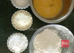 Illustration of how to make milky cake 1