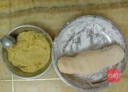 Mung bean pumpkin cake Illustration of how to do it 10