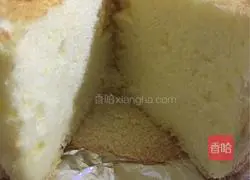 Illustration of how to make six-inch chiffon cake 18