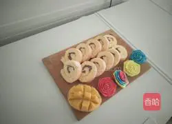 Lemon Chocolate Sauce Cake Roll Recipe Illustration 19