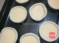 Illustration of how to make egg tarts 4