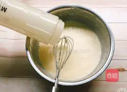 Illustration of how to make banana waffles 10