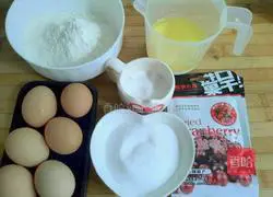 Cranberry Jam Cake Roll Recipe Illustration 1