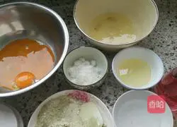 Illustration of Matcha Chiffon Cake 1