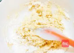 Illustration of how to make spiral egg yolk cake 3