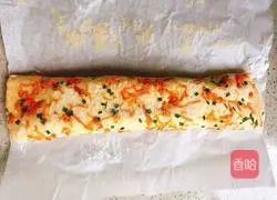 Yoghurt, pineapple and meat floss cake rolls (no salad dressing and low calorie) illustration 16