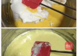 Illustration of how to make hollow chiffon cake 5