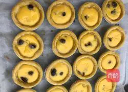 Illustration of how to make egg tarts 10