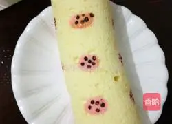 Hand-painted strawberry cake roll recipe 17