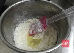 Illustration of making homemade fondant cake 2