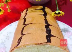Illustration of how to make Chiba pattern cake roll 8
