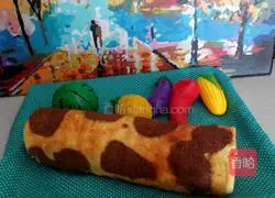 Cow pattern cake roll recipe 14