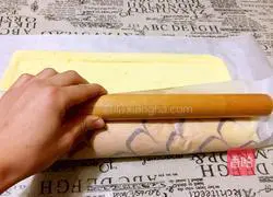 Illustration of how to make pattern cake rolls 22