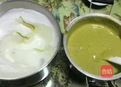 Matcha chiffon cake 10-inch recipe illustration 13