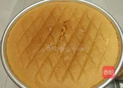 Qi Illustration of how to make the wind cake cake embryo 15