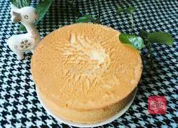 Illustration of how to make eight-inch chiffon cake 16