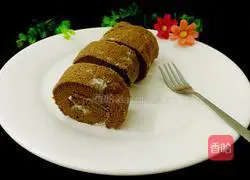 Cocoa Cake Roll Recipe Illustration 19
