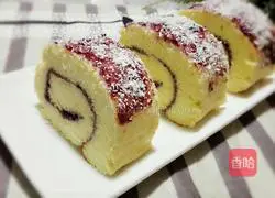 Blueberry Cake Roll Recipe Illustration 13