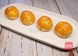 Illustration of how to make egg yolk cake 29