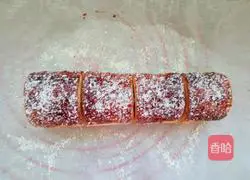 Blueberry Coconut Cake Roll Recipe Illustration 18