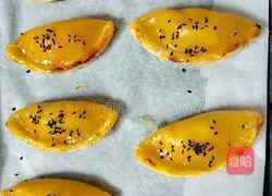 Illustration of how to make mango cake 8