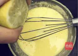 A mouthful of [Japanese style] Light cheesecake] Illustration of how to make Shunran chef machine with one success 4