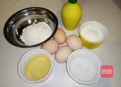 Illustration of how to make meat floss and seaweed cake rolls 1