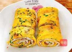 Illustration of how to make egg rolls 5