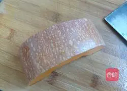 Japanese style boiled pumpkin illustration 2