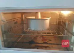 红豆Hollow chiffon cake recipe 12