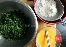Thousand-layer leek egg pancake recipe 1