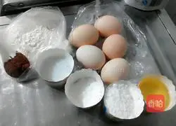 Cocoa Chiffon Cake Recipe Illustration 1