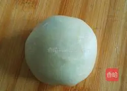 Illustration of how to make wife cake (bean paste version) 14