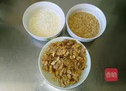 Walnut oatmeal rice paste recipe 1