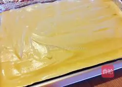 Illustration of how to make cream hand-rolled cake 10