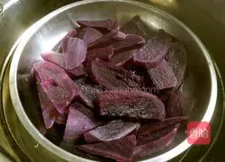 Purple potato cake recipe 1