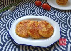 Illustration of how to make sweet potato glutinous rice cakes 1