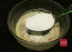 Illustration of how to make grape milk pancakes (round) 7