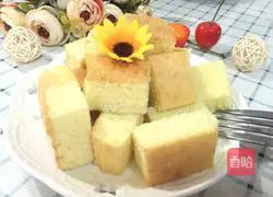 Illustration of how to make whole egg sponge cake 9