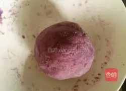 Steamed purple sweet potato Illustration of how to make cakes 5