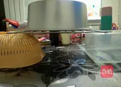 Matcha flavored zebra pattern chiffon cake recipe 12