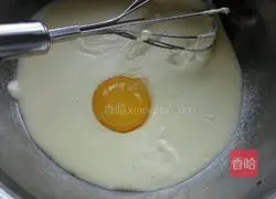 Illustration of how to make light cheese cheesecake 3