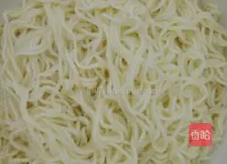 Illustration of how to make light cabbage pancake noodles (rice cooker version) 2