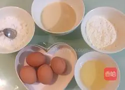 Sanhua evaporated milk chiffon cake recipe illustration 1