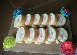 Passion Fruit Cake Roll Recipe Illustration 20